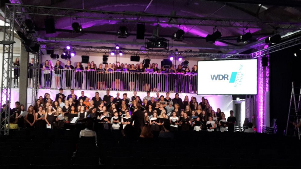 WDR-Schulchorwettbewerb - Dinale am 8.6.2018 in Aachen (Bild: Michaela Brück/BRF)