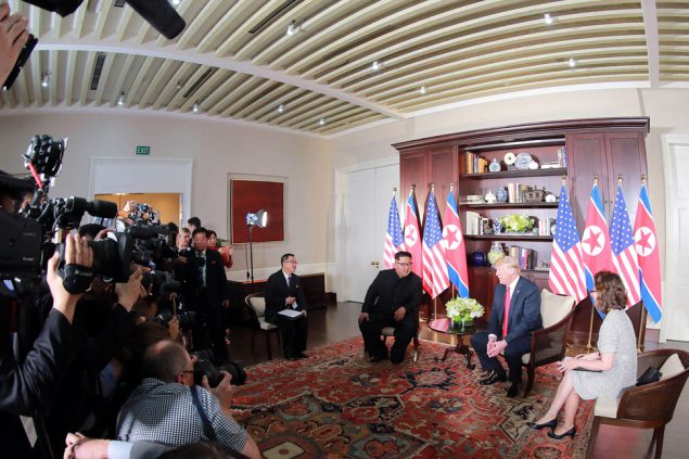 Treffen zwischen Trump und Kim in Nordkorea
