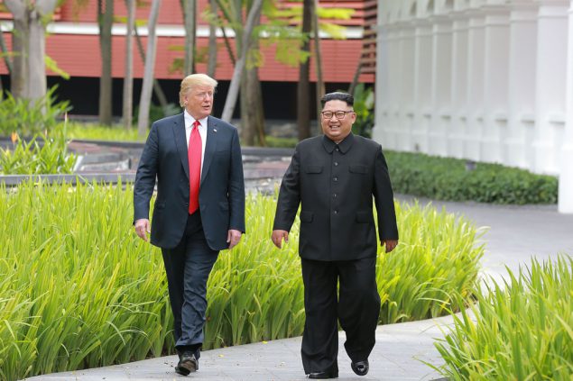 Trump und Kim in Singapur