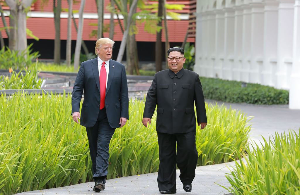 Trump und Kim in Singapur