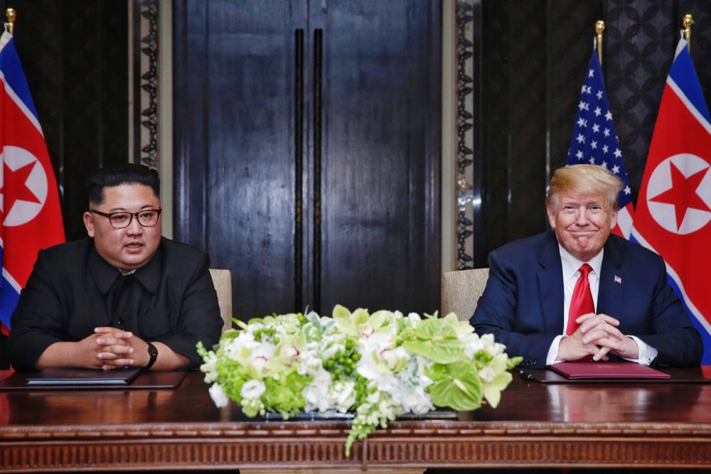 Kim Jong Un und Trump