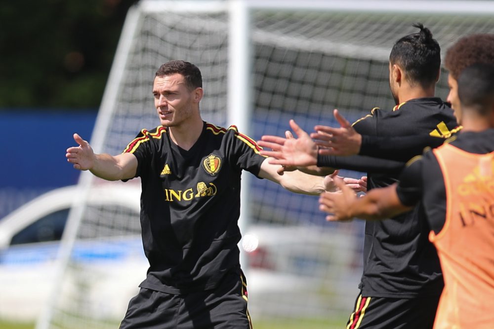 Training der Roten Teufel mit Thomas Vermaelen (Bild: Bruno Fahy/Belga)