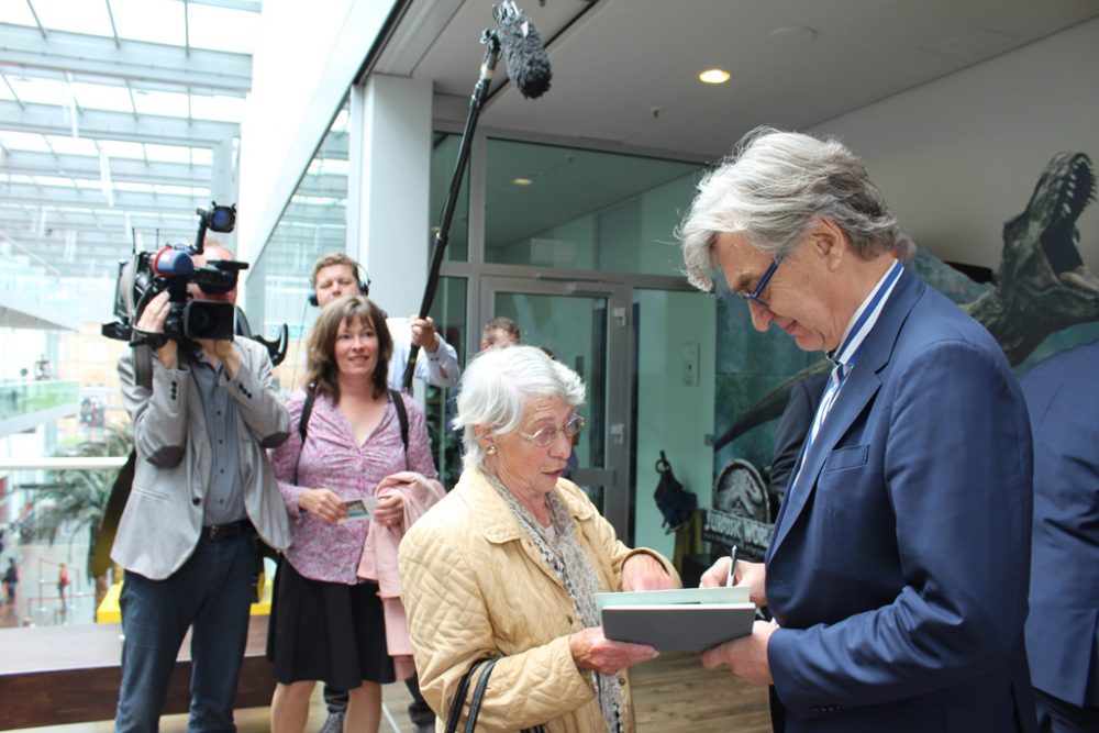 Wim Wenders in Aachen (Bild: Michaela Brück/BRF)