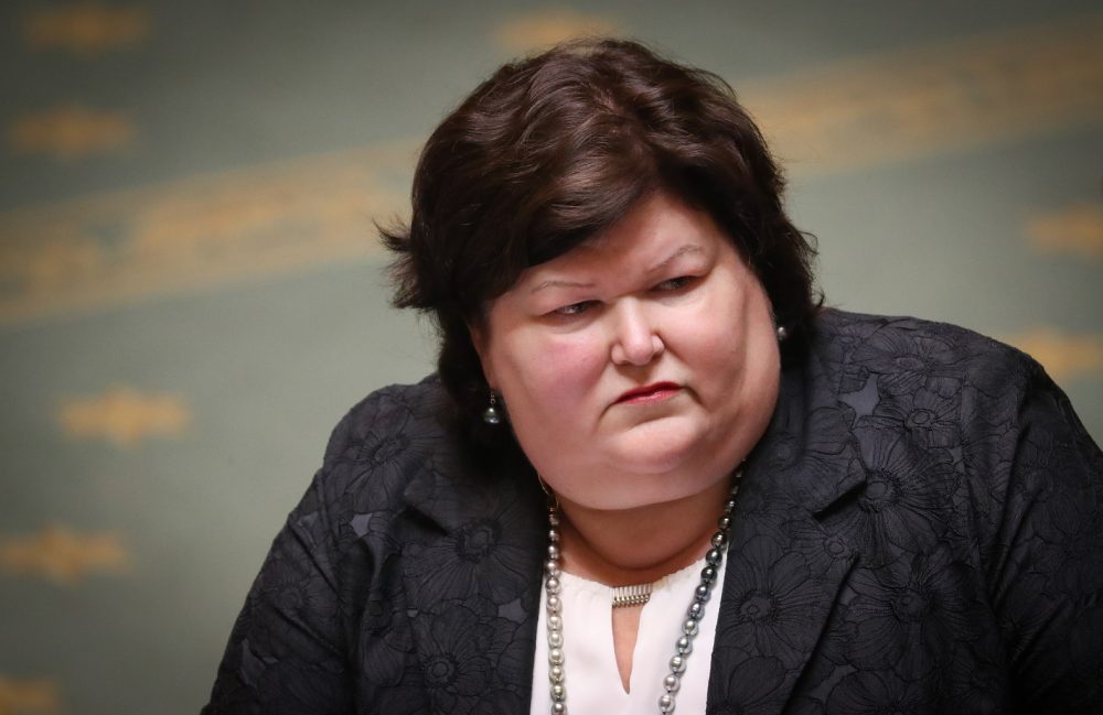 Gesundheitsministerin Maggie De Block 'Bild: Virginie Lefour/Belga)