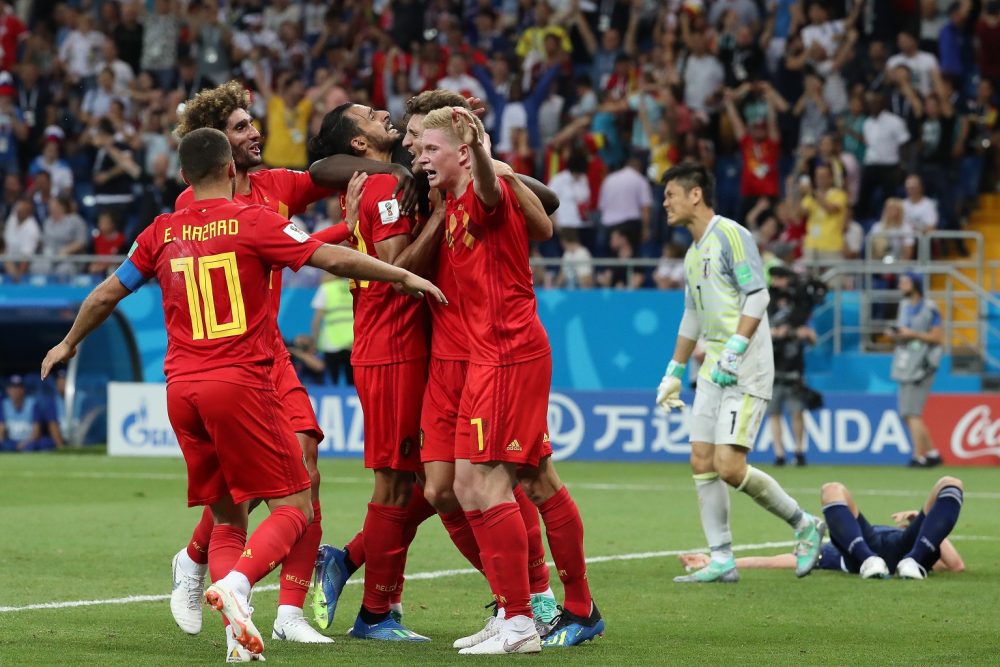 Belgien besiegt Japan im Achtelfinale