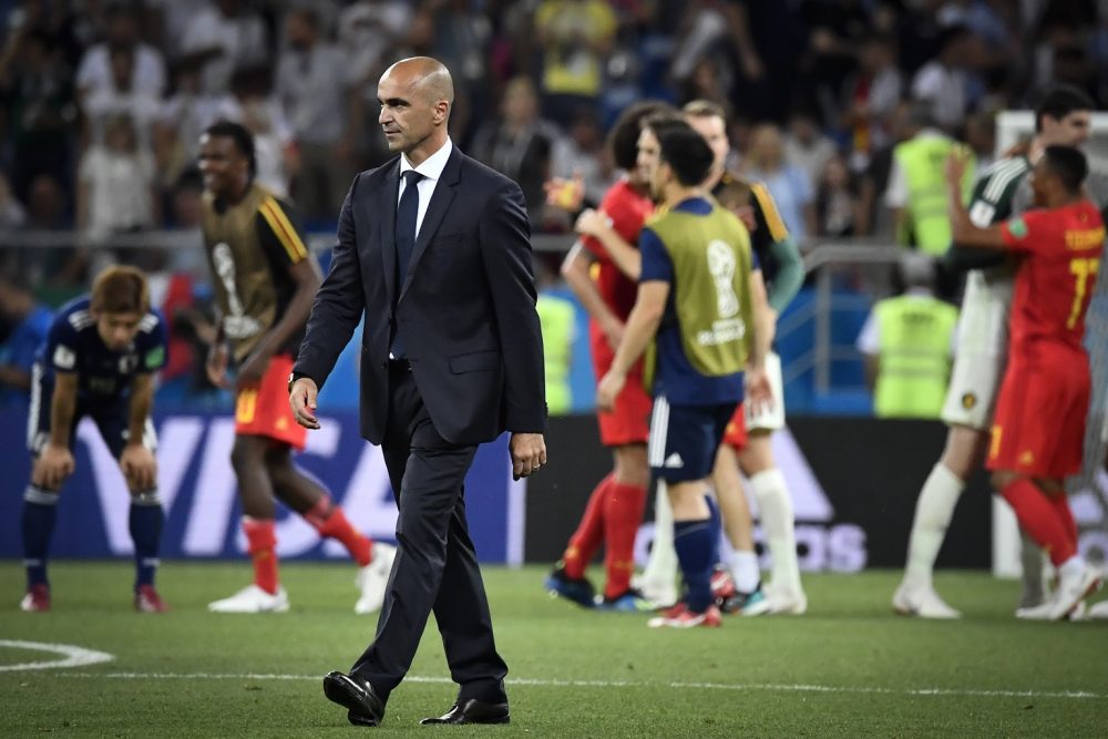 Nationaltrainer Roberto Martínez nach dem Sieg der Roten Teufel über die Blauen Samurai