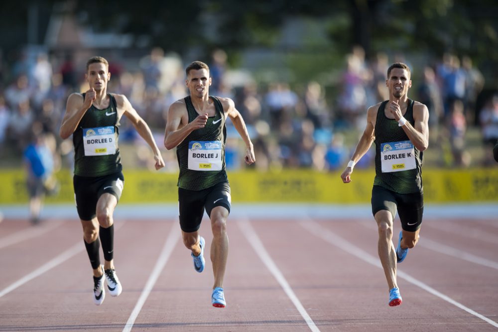 Borlée-Brüder beim Leichtathletik-Meeting in Heusden-Zolder