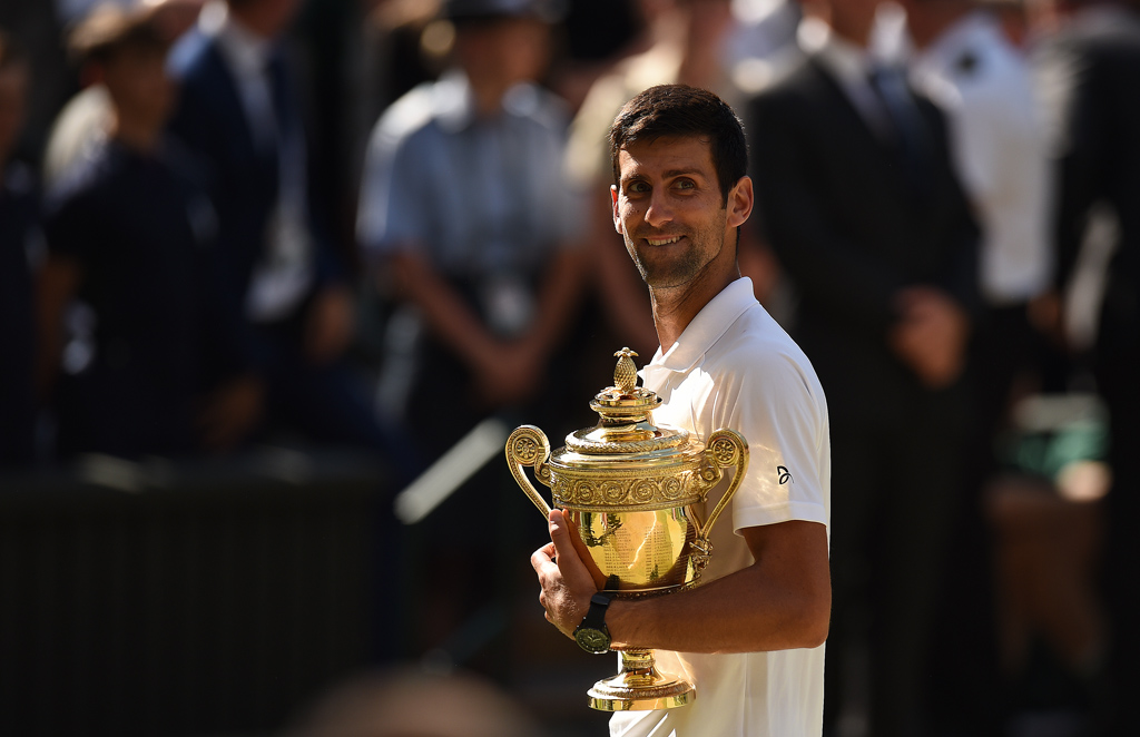 Novak Djokovic zum vierten Mal Sieger in Wimbledon