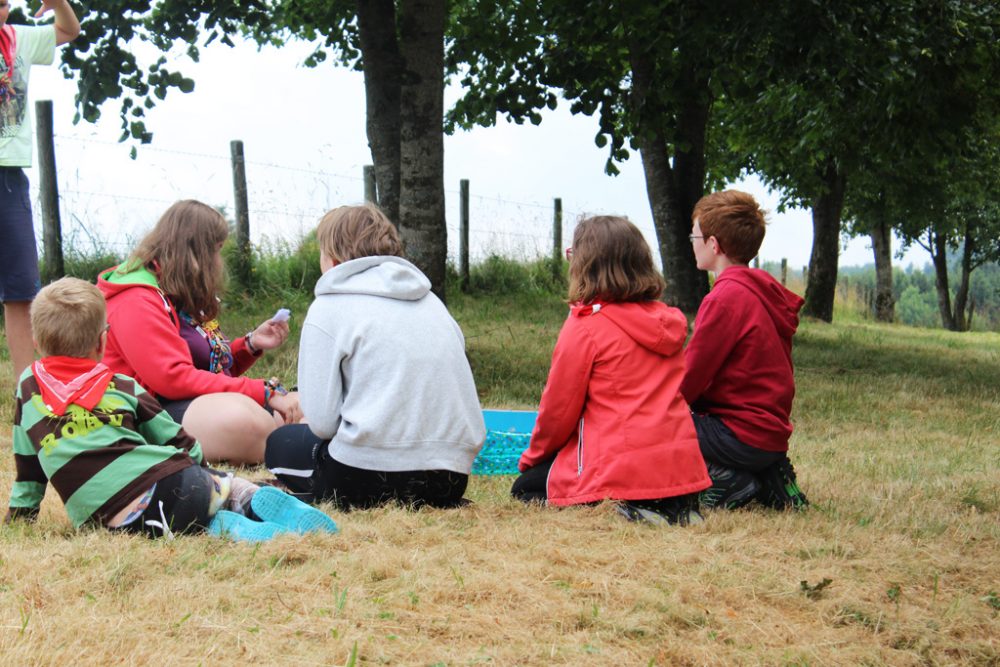 Ferienlager der KLJ in Büllingen (Archivbild: Lena Orban/BRF)