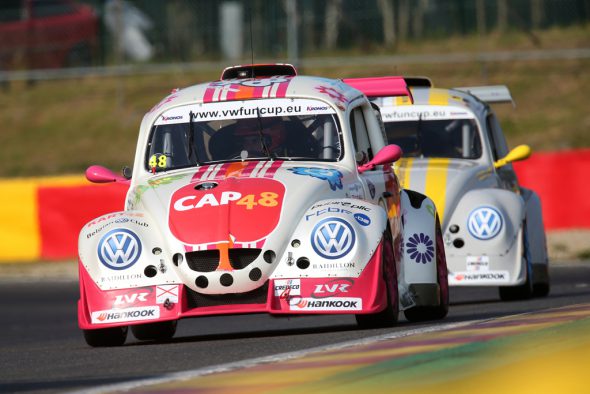 Cap48-Auto beim 25-Stunden-Rennen im VW Fun Cup 2018