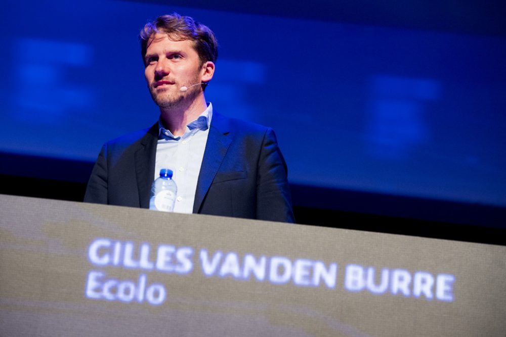 Der Ecolo Abgeordnete Gilles Vanden Burre