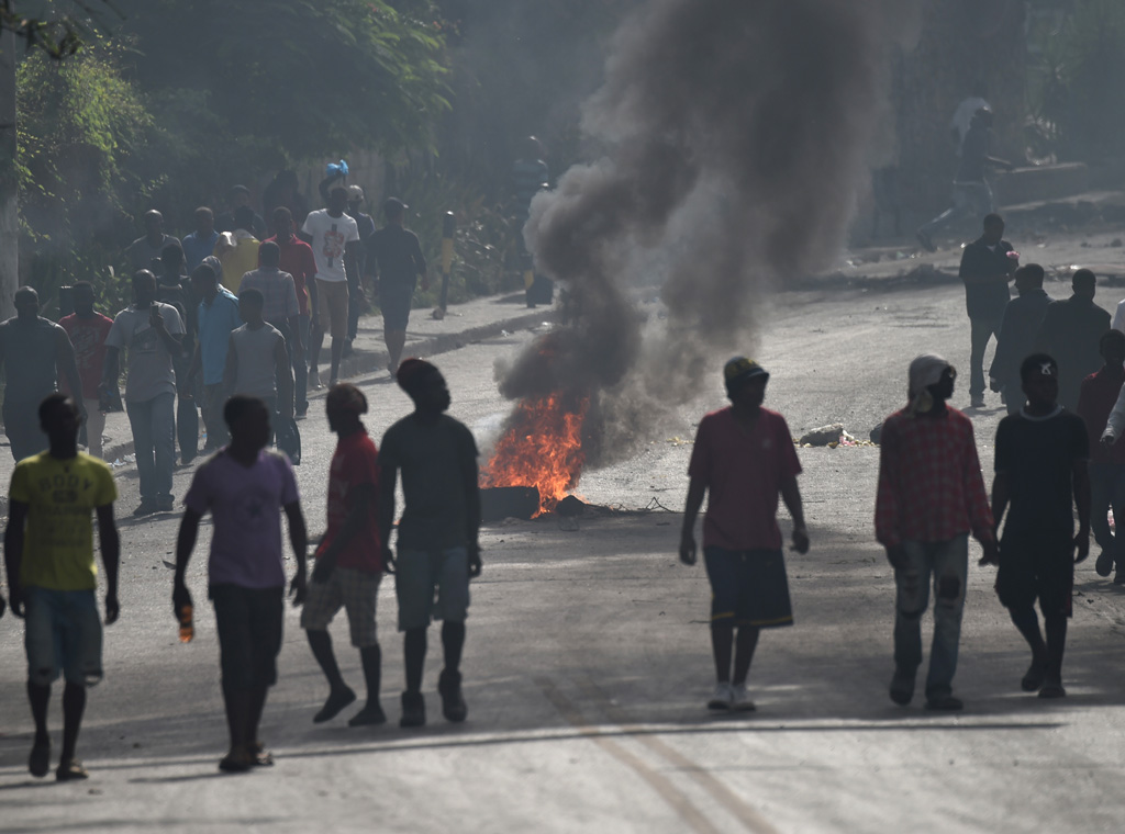 Proteste gegen Benzinpreiserhöhung in Haiti