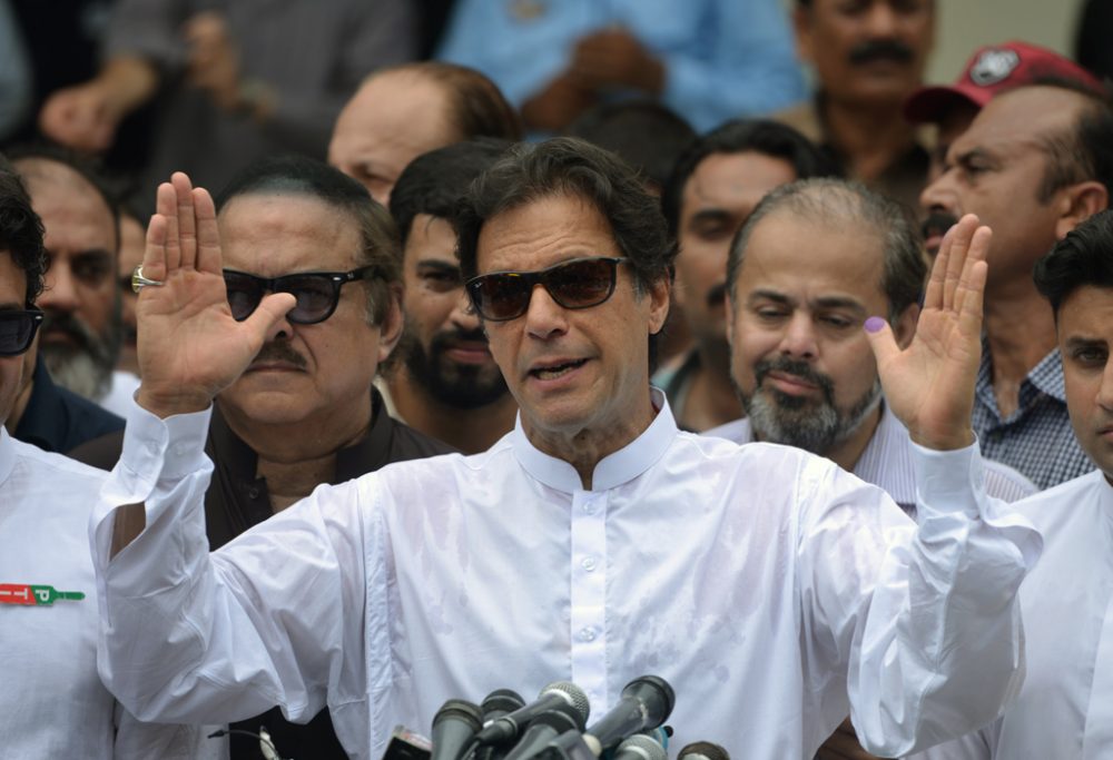 Imran Khan (Bild: Aamir Qureshi/AFP)