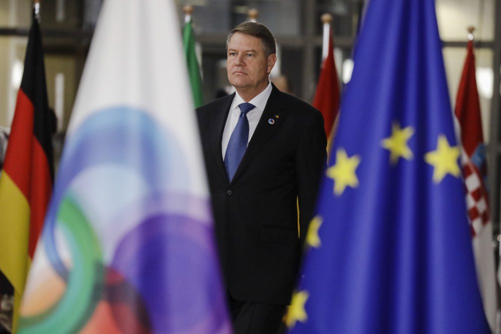 Rumäniens Präsident Klaus Iohannis (Archivbild: Thierry Roge/Belga)