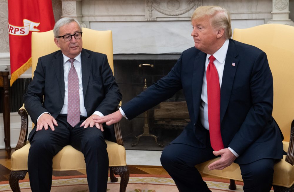 Trump und Juncker