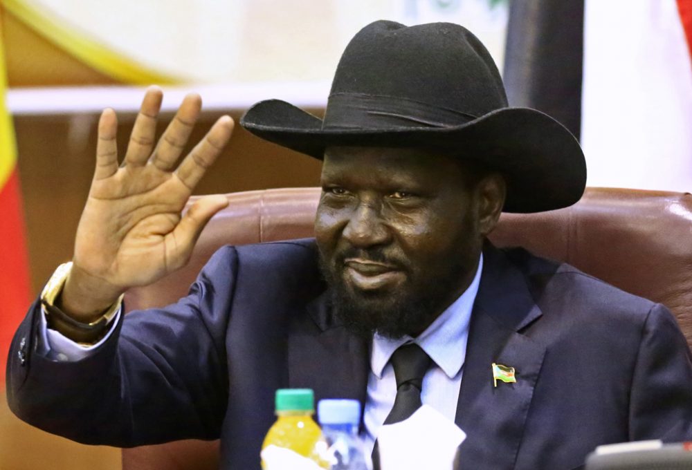 Der südsudanesische Präsident Salva Kiir am 25. Juni