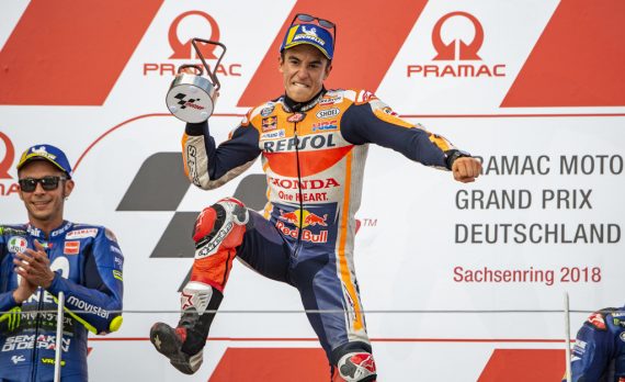 Marquez wieder Schnellster auf dem Sachsenring