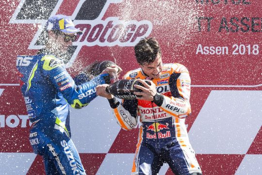 Marc Marquez und Alex Rins