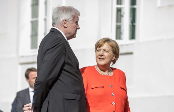 Horst Seehofer und Angela Merkel