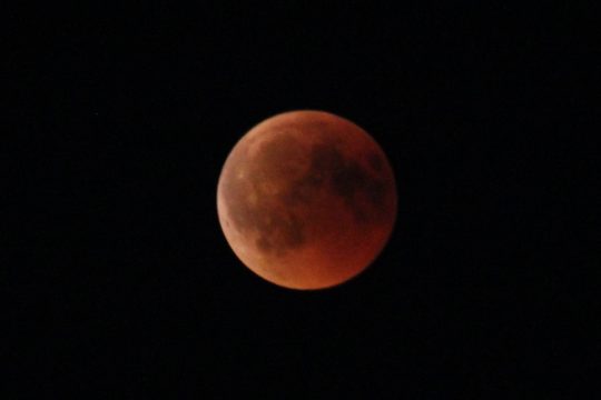 Mondfinsternis über Ostbelgien 27.7.2018 (Bild: Olivier Krickel/BRF)