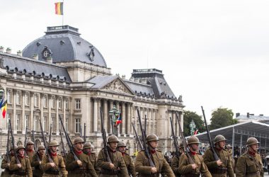 Militärparade zum Nationalfeiertag 2018 in Brüssel (Bild: Laurie Dieffembacq/Belga)