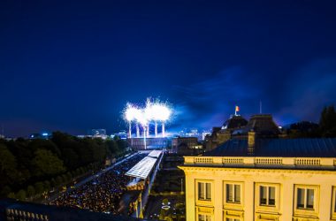 Feuerwerk zum Nationalfeiertag 2018 in Brüssel (Bild: Laurie Dieffembacq/Belga)