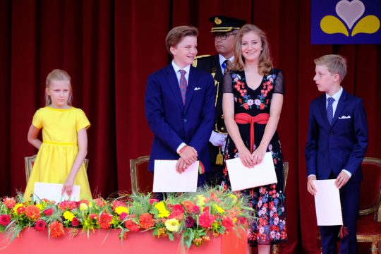 Militärparade zum Nationalfeiertag 2018 in Brüssel (Bild: Nicolas Maeterlinck/Belga)