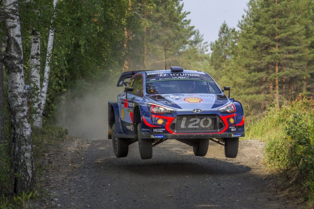 Thierry Neuville - Shakedown Rallye Finnland