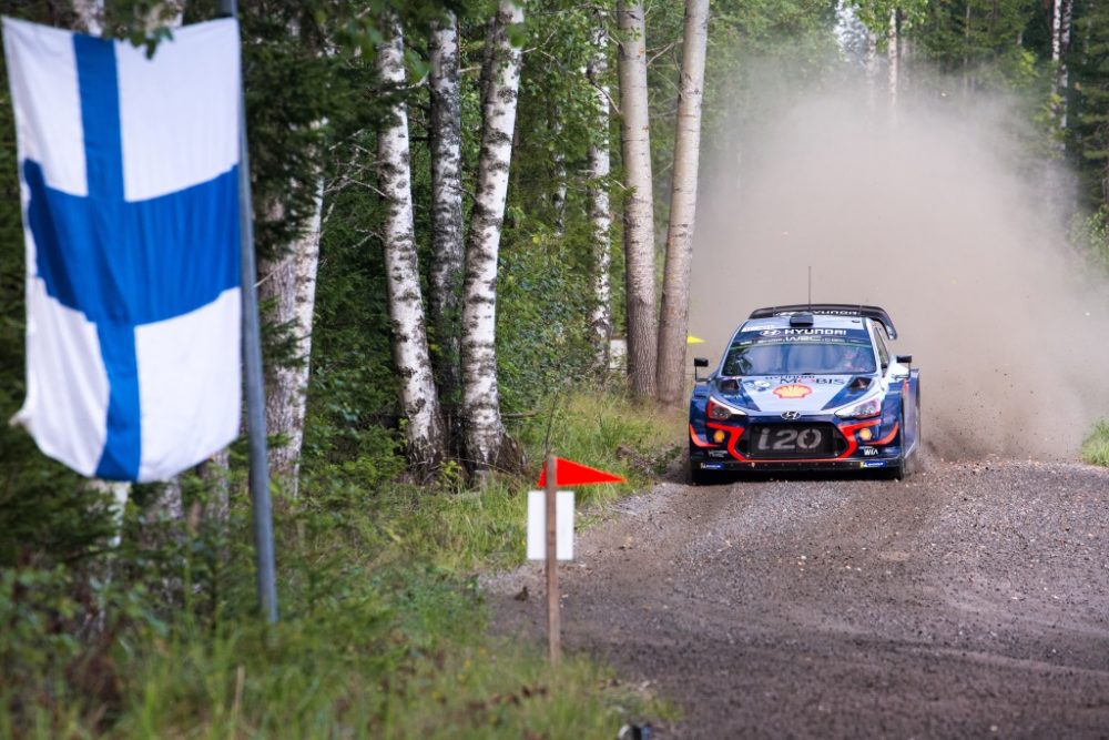 Thierry Neuville - Shakedown Rallye Finnland