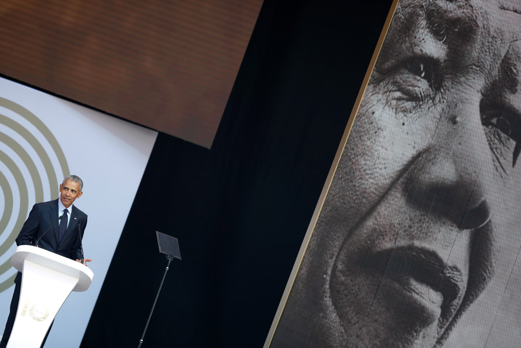 Obama fordert Kampf gegen Diskriminierung im Geiste Mandelas