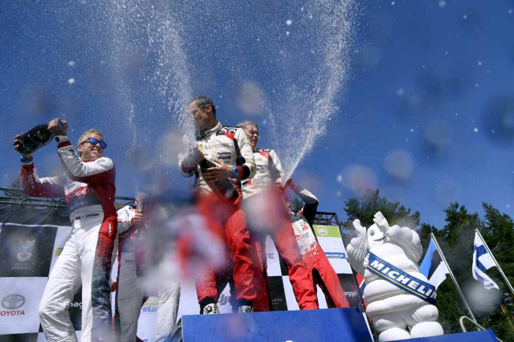 Ott Tänak gewinnt Rallye Finnland 2018