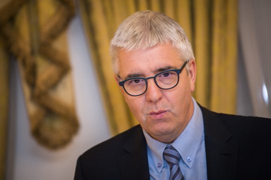 Der Geschäftsführer des Unternehmerverbandes, Pieter Timmermans (Archivbild: Laurie Dieffembacq/Belga)