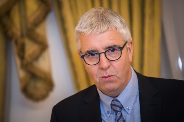 Der Geschäftsführer des Unternehmerverbandes, Pieter Timmermans (Archibild: Laurie Dieffembacq/Belga)