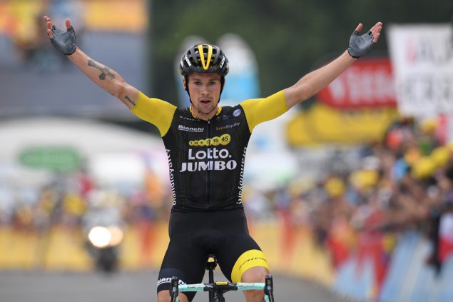 Tour De France Slowene Primoz Roglic Gewinnt Letzte Bergetappe