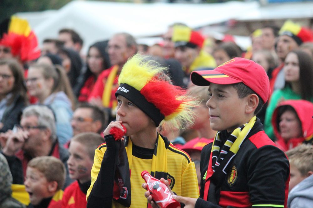 Public Viewing in Eupen am 10.7. (Bild: Lena Orban/BRF)