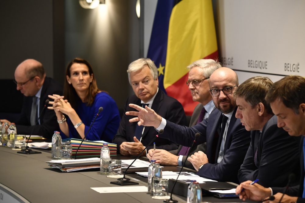 Pressekonferenz der Föderalregierung