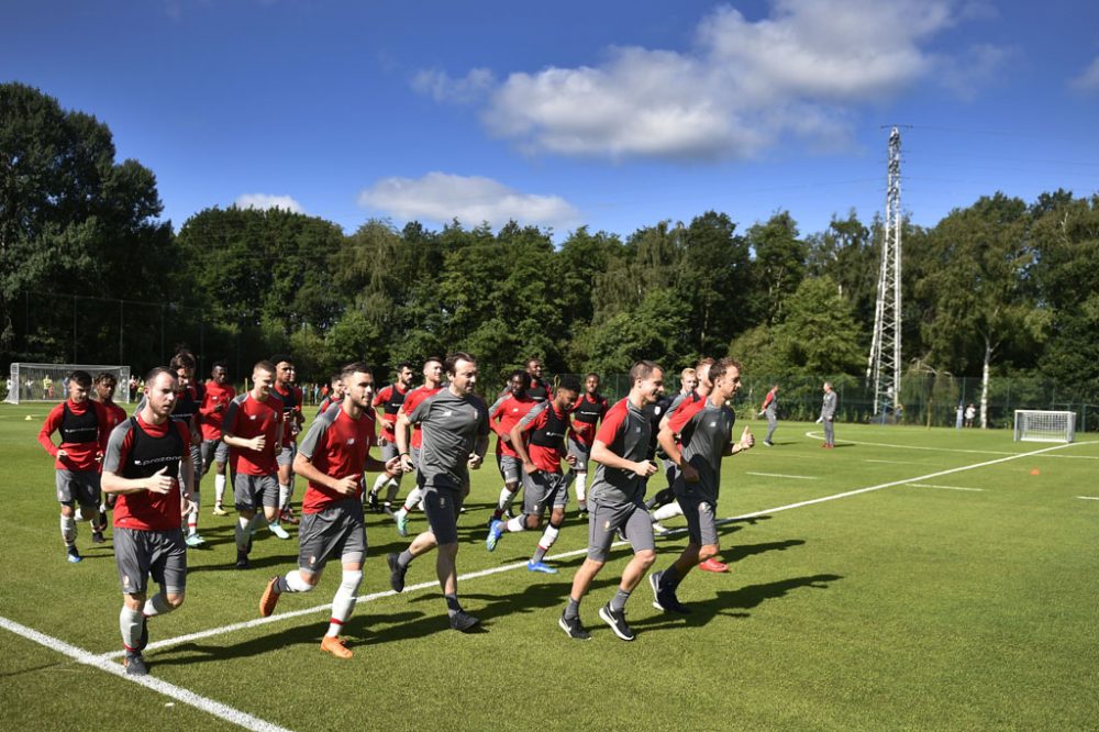 Trainingseinheit von Standard Lüttich am 20. Juni