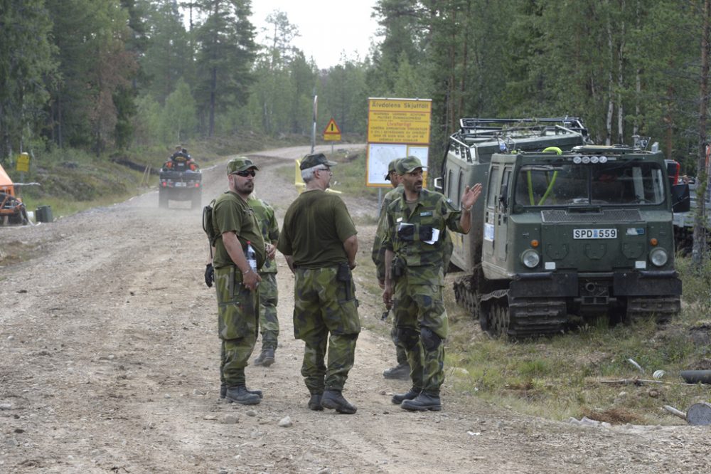 Waldbrände in Schweden