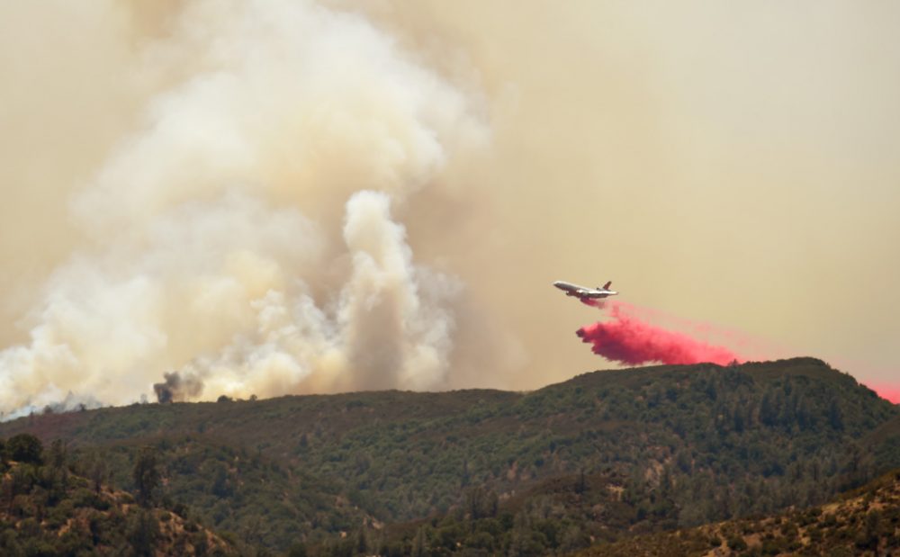 Buschfeuer in Kalifornien