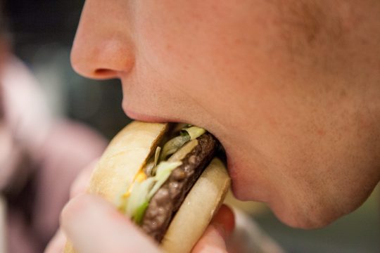 Hamburger bei McDonalds