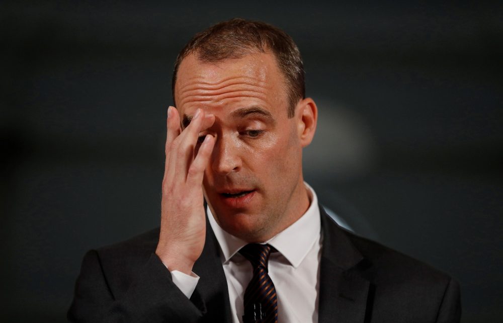 Der britische Brexit-Minister Dominic Raab hat einen Notfallplan vorgestellt