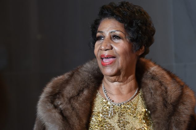 Aretha Franklin im Dezember 2015 (Archivbild: Molly Riley/AFP)