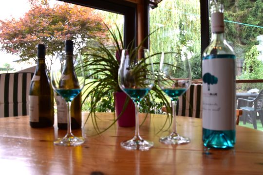 Blauer Wein (Bild: Chantal Scheuren/BRF)