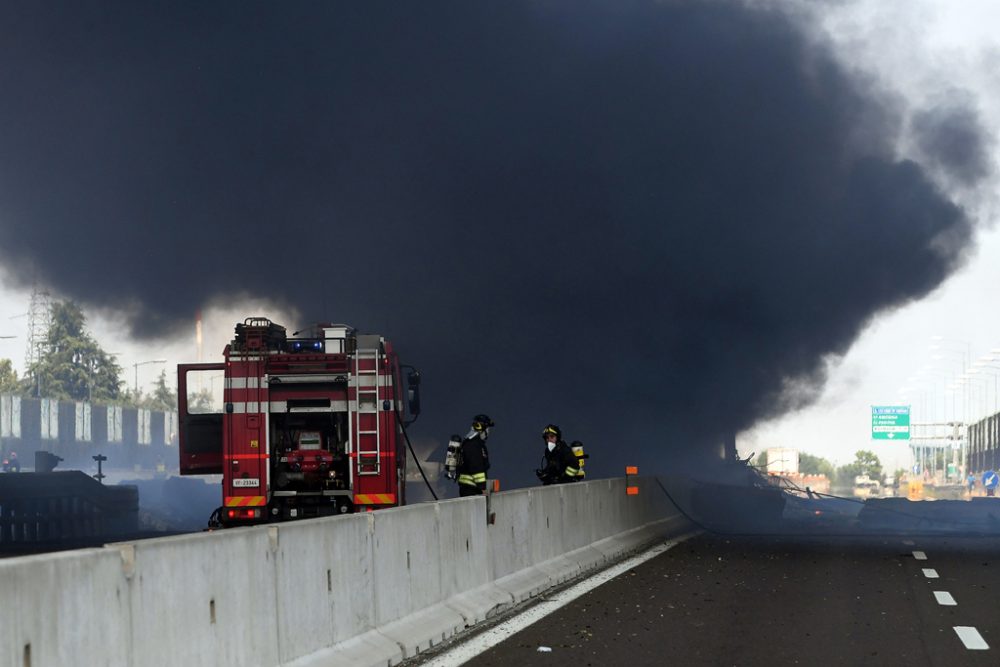 Explosion in Bologna