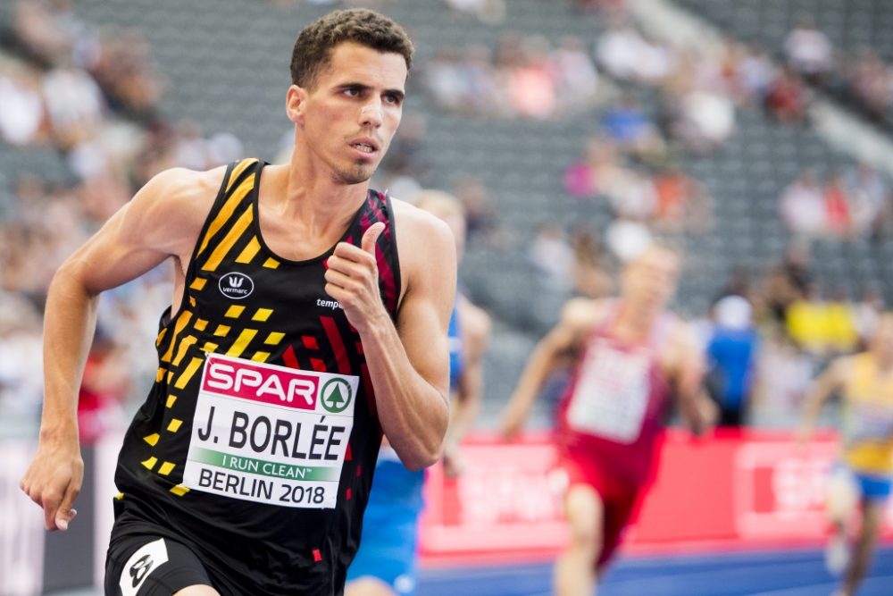 Jonathan Borlee bei der Leichtathletik-EM in Berlin