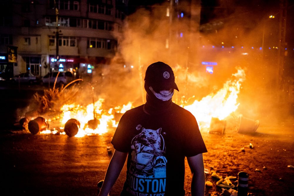 Demo in Bukarest gegen Korruption