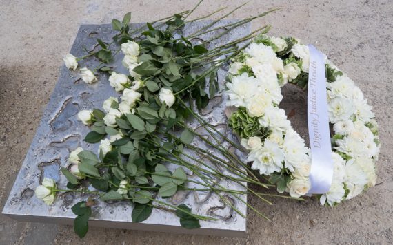 Denkmal für Terroropfer in Brüssel