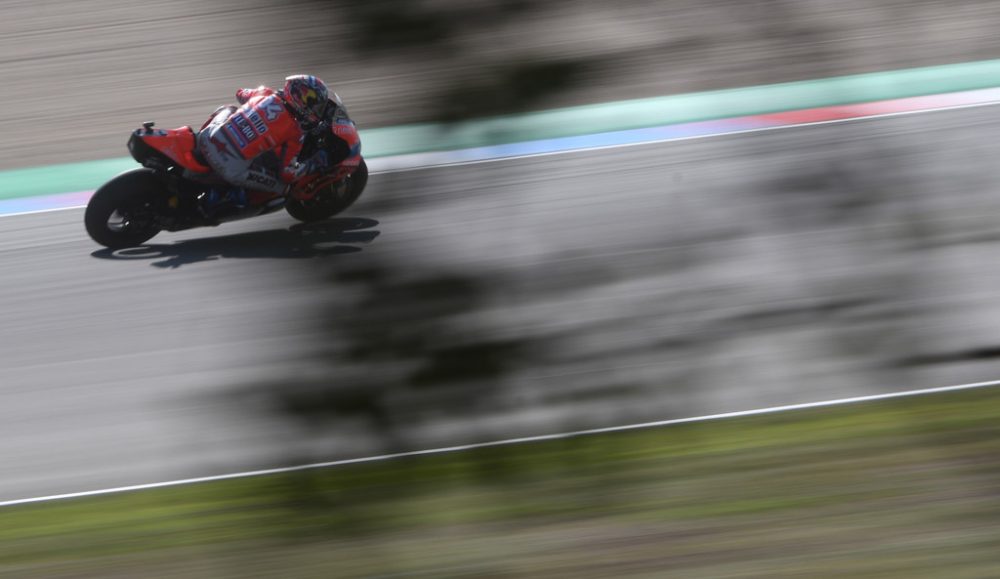 Andrea Dovizioso beim freien Training in Brünn/Tschechien