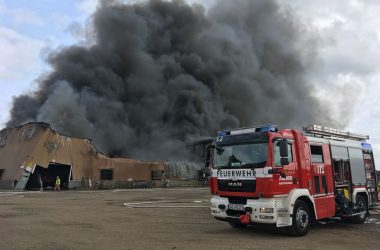 Großfeuer im Aachener Osten (Bild: Stadt Aachen/Stefan Herrmann)