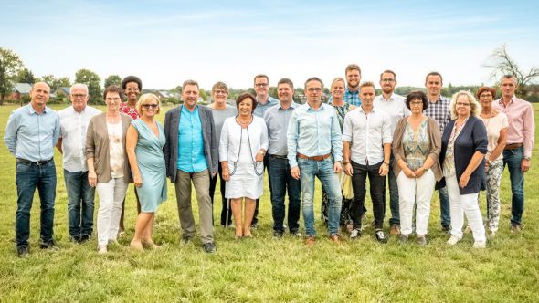 Gemeinsam vorwärts: CSL-Liste 2018 (auf dem Gruppenfoto fehlt Louisa Riermeier) (Bild: CSL)